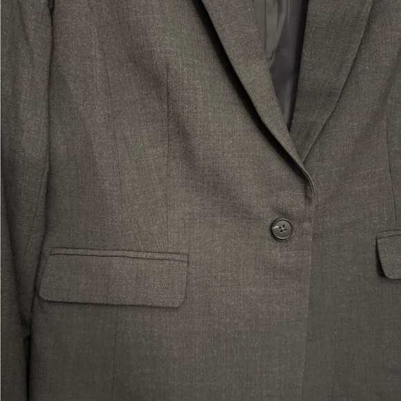 Admiral Gray Worthingtn Women’s Single Button Blazer - Picture 3 of 4